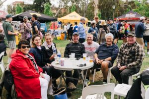Image of Local Brewery and customers enjoying beer